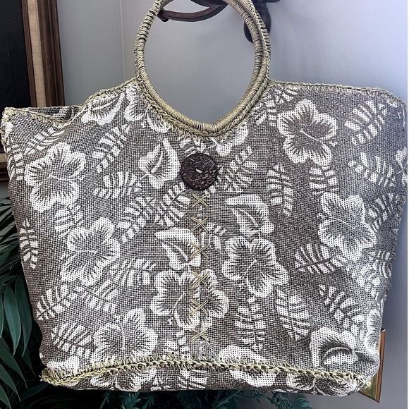 Vintage Handbags - Floral Beach Bag‎